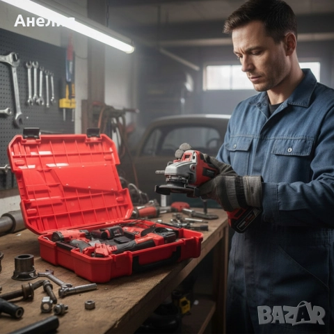 Комплект 2 в 1 KraftRoyal Red Mx Fuel 36V – ъглошлайф + гайковерт