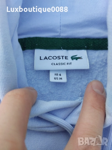 Чисто нов без етикет суичър Lacoste L, снимка 3 - Суичъри - 52159028