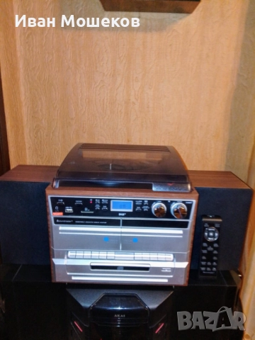 Аудиосистема с грамофон SOUNDMASTER MCD5550 - ЧИСТО НОВА !