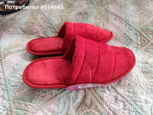 Дамски домашни чехли нови N37, снимка 1