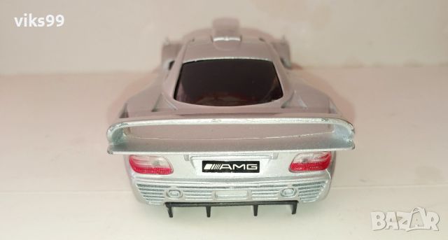 Mercedes Benz CLK-GTR Street Version MAISTO 1:26, снимка 3 - Колекции - 42605196