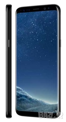Samsung Galaxy S8 Plus , Dual SIM, 64GB, 4G, Midnight Black , снимка 1 - Samsung - 40375256