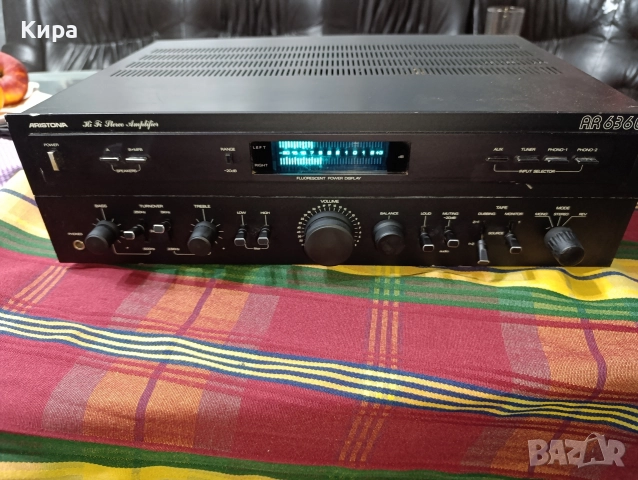 Усилвател ARISTONA AR-6360 , снимка 8 - Ресийвъри, усилватели, смесителни пултове - 52975281