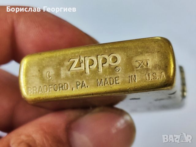 Оригинална запалка zippo 1995 г, снимка 2 - Колекции - 46102504