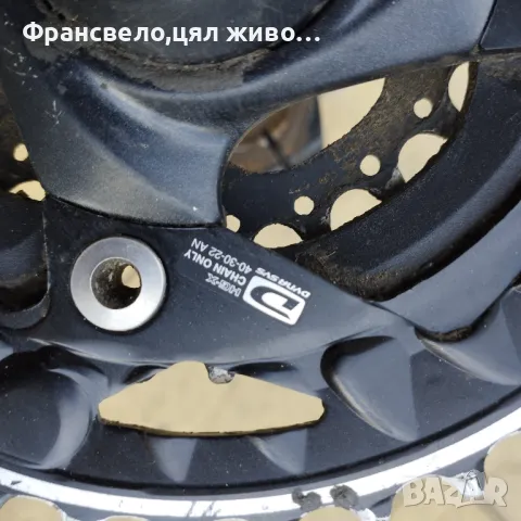 Курбел за велосипед колело Shimano deore fc m 612, снимка 3 - Части за велосипеди - 47203216