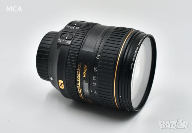 Продавам Nikon AF-S DX Nikkor 16-80mm f/2.8-4E ED VR, снимка 4 - Обективи и филтри - 45175245