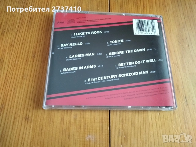 APRIL WINE - HARDER FASTER 8euro оригинален диск, снимка 3 - CD дискове - 53404215