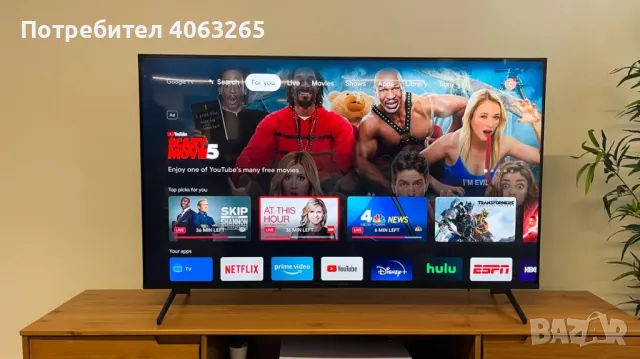 4K Sony Android Google tv 50 инча осма серия, снимка 2 - Телевизори - 48294739