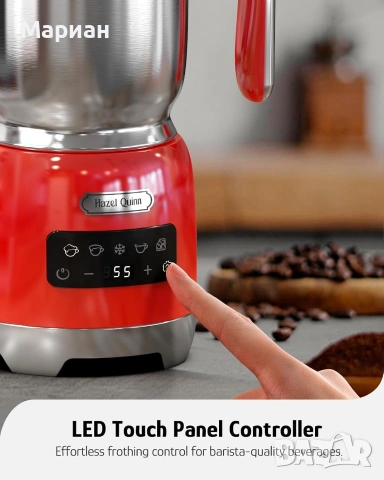 разпенител за мляко 5в1, уред за приготвяне на горещ шоколад,лате,капучино , снимка 2 - Други - 53890983