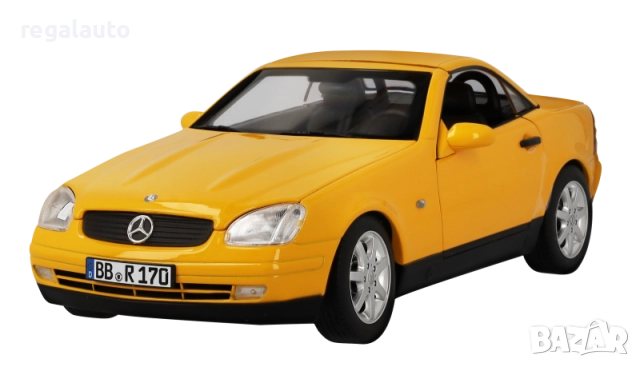 B66040713,умален модел die-cast Mercedes SLK 200 Roadster R170 (1996-2000)1:18
