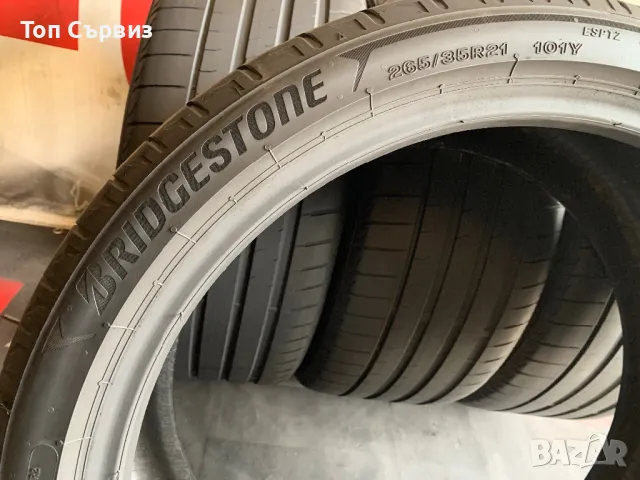 265 35 21, Летни гуми, Bridgestone PotenzaSport, 4 броя, снимка 6 - Гуми и джанти - 47101422