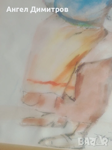 Чудомир прекрасен акварел , снимка 6 - Картини - 53410950