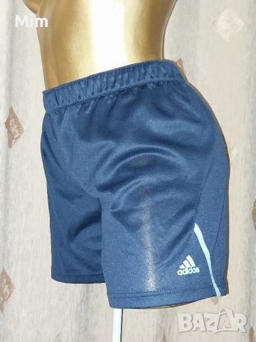 Adidas М Черни еластични къси шорти , снимка 1 - Къси панталони и бермуди - 46357451