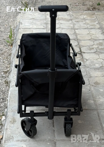 Многофункционална сгъваема количка 2 в 1 с масичка за къмпинг и пикник TV136, снимка 7 - Други стоки за дома - 53880271