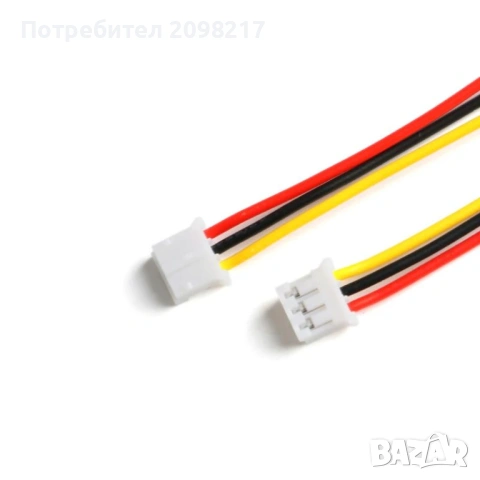 Букса PH2.0   3 pin куплунг, конектор с кабел 20 см. /мъжка/, снимка 2 - Кабели и адаптери - 53961786