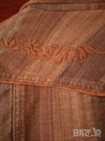 Дамско дънково сако, снимка 7 - Сака - 51942760