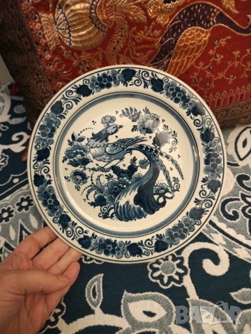 Delft оригинална чиния за стена 