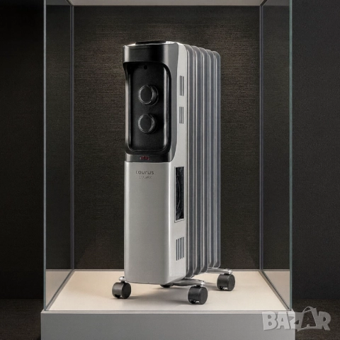 Маслен радиатор с термостат, TAURUS - 1500W -35% отстъпка, снимка 3 - Друга електроника - 51926858