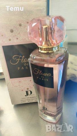 Flower De Paris Eau de Parfum - 100 ml. Връхни нотки: портокал, лимон, бергамот. Средни нотки: сладъ, снимка 6 - Дамски парфюми - 45786633