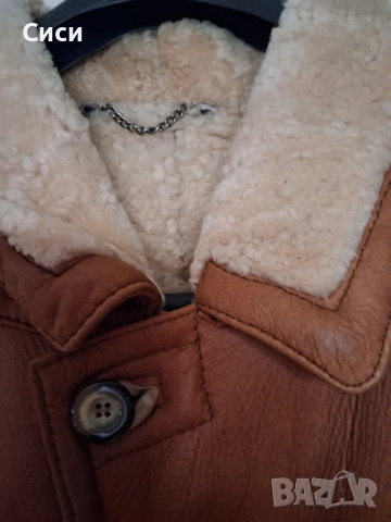 Мъжка шуба овча естествена кожа , снимка 2 - Други - 52965030