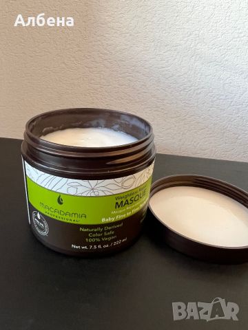 Маска за коса Macadamia Weightless Repair Masque, снимка 5 - Продукти за коса - 45344087