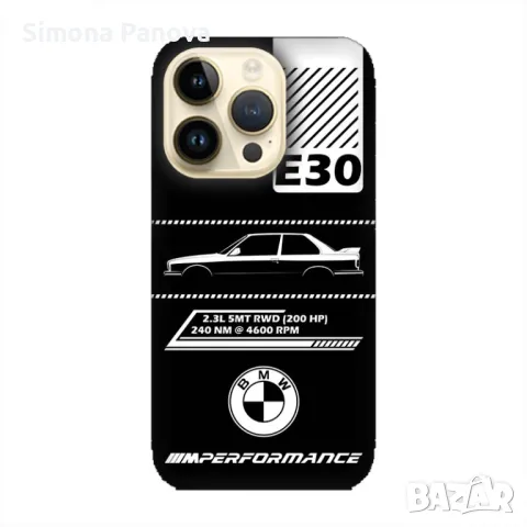 Кейс за iPhone BMW M3 E30, снимка 2 - Калъфи, кейсове - 47754174