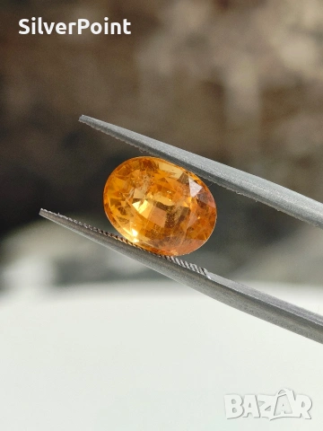 Сапфир голям intense yellow , снимка 5 - Други - 53333186