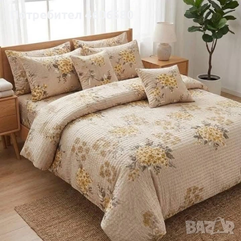 НОВИ ДЕСЕНИ – СПАЛНО БЕЛЬО ОТ КРЕПОН, снимка 3 - Спално бельо - 53966059