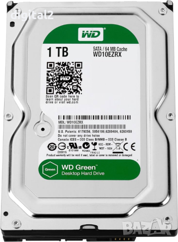 Твърд диск 1TB 3.5" HDD ,Реновиран ,SATA3 (6Gb/s) ,2 Години Гаранция, снимка 3 - Твърди дискове - 45005224