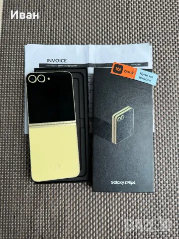 512GB*Samsung Z flip 6 12/512 Лизинг 51лв/м самсунг з флип 6, снимка 1