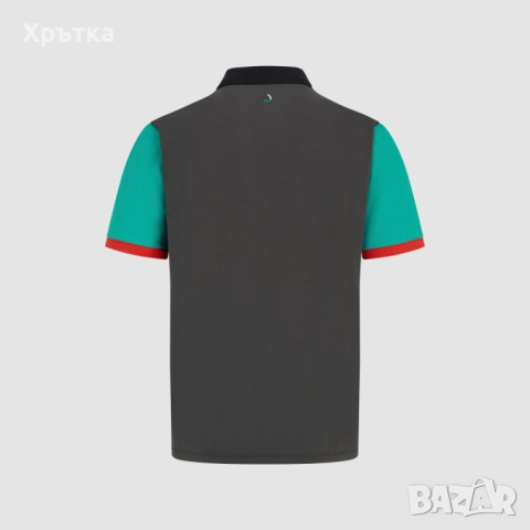 Mercedes-AMG Petronas - Оригинална мъжка тениска с яка размер S, снимка 2 - Тениски - 52939249