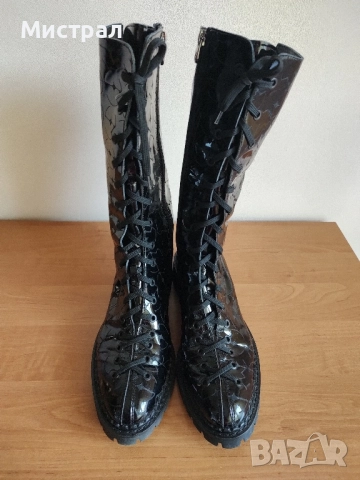 Перфектни ботуши Eva Minge, номер 40, снимка 2 - Дамски ботуши - 51799210