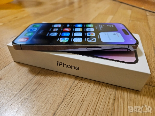 iPhone 14 Pro Max 128gb Deep Purple. Телефона е в отлично състояние. Батерия на 87%. , снимка 9 - Apple iPhone - 52817091