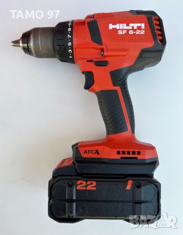 Hilti SF 6-22 ATC Nuron - Безчетков винтоверт 2023г., снимка 3 - Винтоверти - 46642003