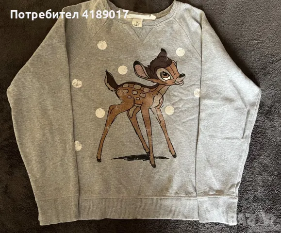 H&M - Disney дамска блуза, снимка 1 - Блузи с дълъг ръкав и пуловери - 47031225