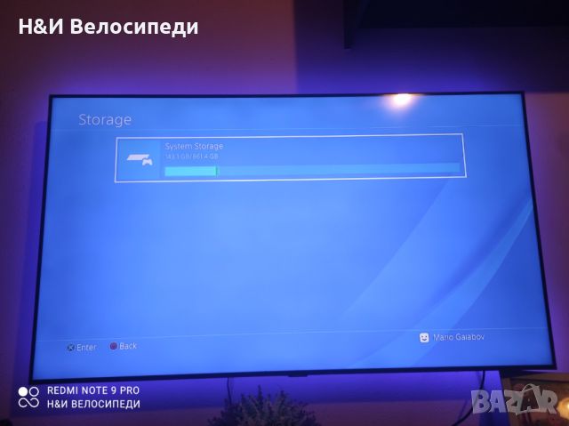 Playstation 4 Slim 1 TB, снимка 7 - PlayStation конзоли - 45196672