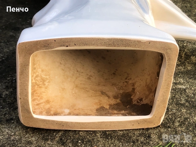 стар немски порцелан - голяма порцеланова фигура БУХАЛ, снимка 14 - Антикварни и старинни предмети - 51047983