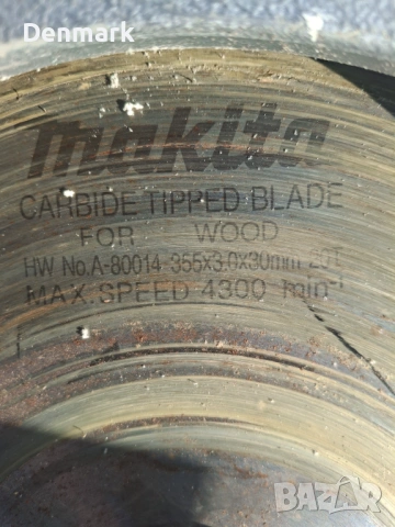 Електрически ръчен циркуляр Makita 5143R, 2200 W, Ø 355 мм, снимка 6 - Други инструменти - 53697586