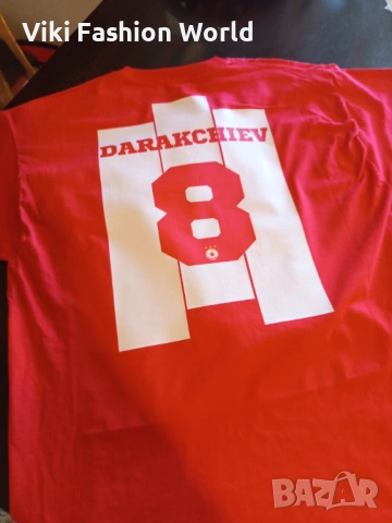 Тениска ЦСКА с Име и Номер - Персонализирана, снимка 6 - Тениски - 53183392