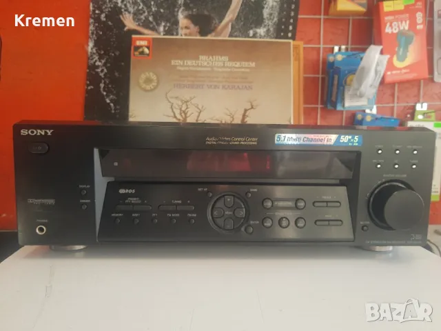 Receiver SONY STR-DE375, снимка 1 - Ресийвъри, усилватели, смесителни пултове - 48516635