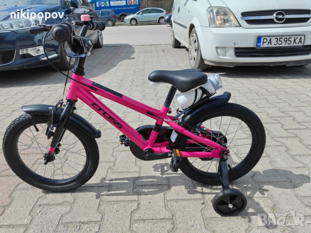 CROSS Велосипед 16" DIVA розов, снимка 8 - Велосипеди - 53980766