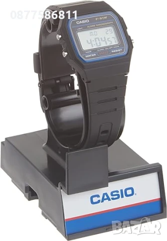  █▬█ █ ▀█▀ ПРОМОЦИЯ НА ЧАСОВНИК CASIO F-91W-1YEG F91W. КАСИО F-91W Ф-91 Ф91 +, снимка 3 - Мъжки - 51153853