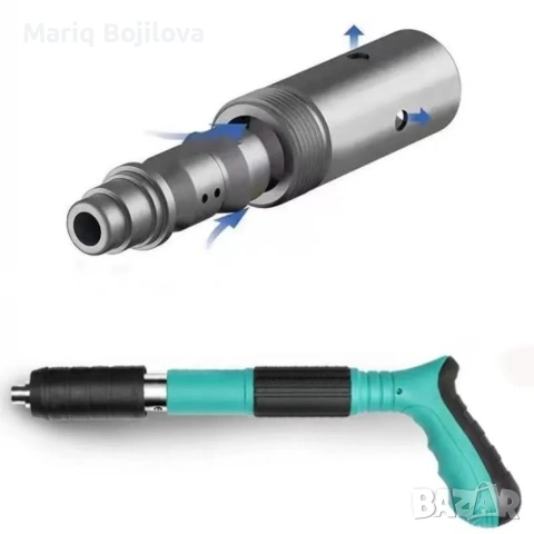 Ръчен пистолет за стоманени пирони пистолет за нитове инструмент за бетонна стена, снимка 10 - Други инструменти - 53638575