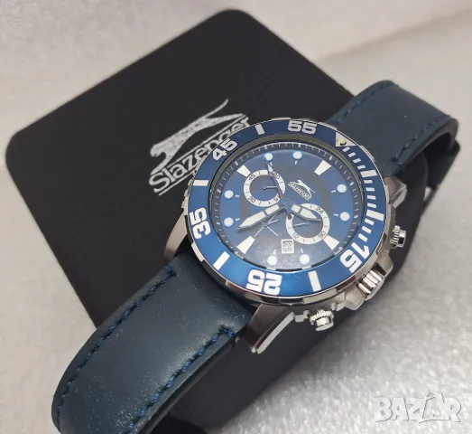 Мъжки Часовник Slazenger 20 ATM, Модел: SL.14.771.2 Хронограф, снимка 2 - Мъжки - 50429277