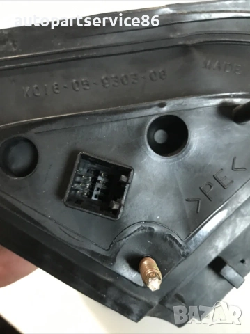 Предно ляво странично огледало за врата черно за KIA Cerato 1.5 CRDi (2004), снимка 3 - Части - 53255857