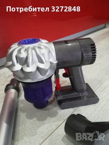 Акомулаторна прахосмукачка DYSON —21,6v /350w, снимка 8 - Прахосмукачки - 45827320