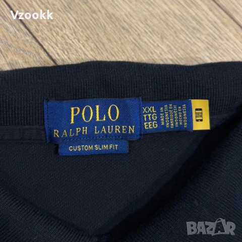 Мъжка блуза с яка Polo Ralph Lauren | XXL, снимка 4 - Блузи - 53697297