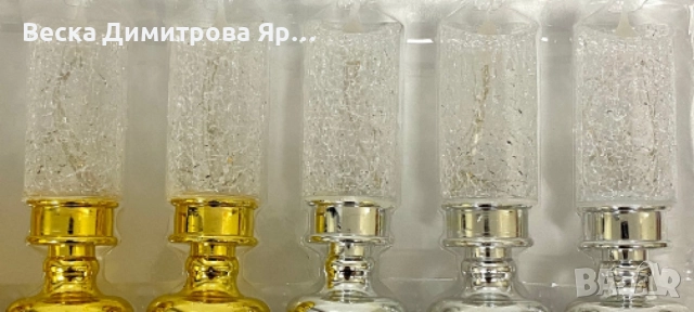 Коледна LED свещ с многоцветни светлини, снимка 6 - Декорация за дома - 52301725