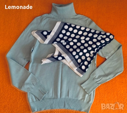 Нов дамски плътен пуловер С размер, снимка 4 - Блузи с дълъг ръкав и пуловери - 48148847