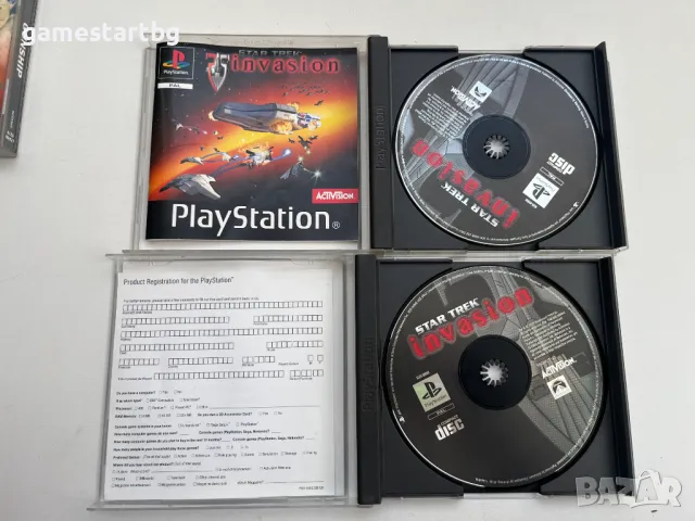 Star Trek: Invasion за PS1, снимка 3 - Игри за PlayStation - 49348489